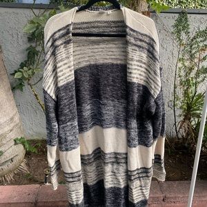 Gap for good black and white stripes cardigan. Very good condition.